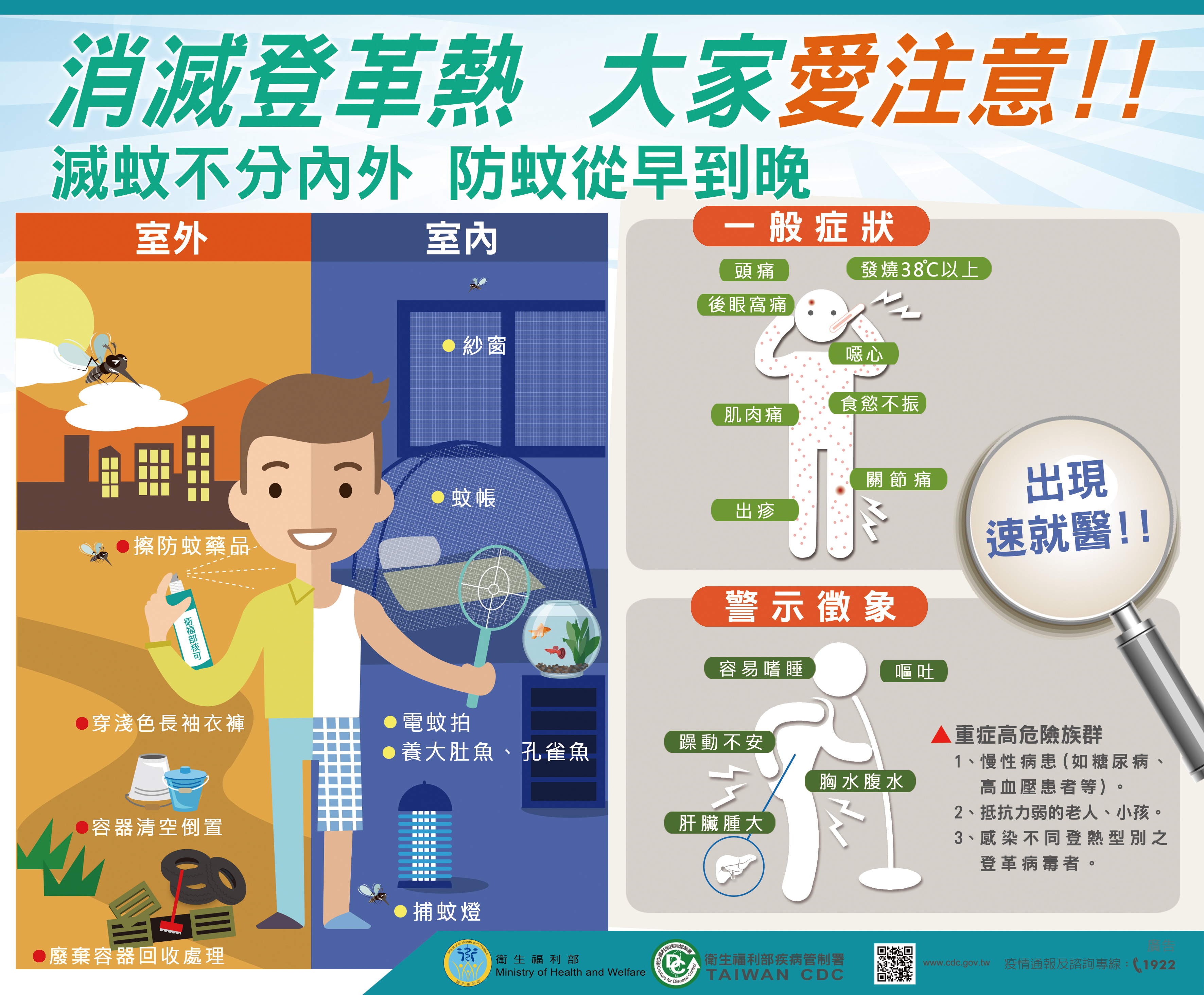 登革熱防疫宣導
